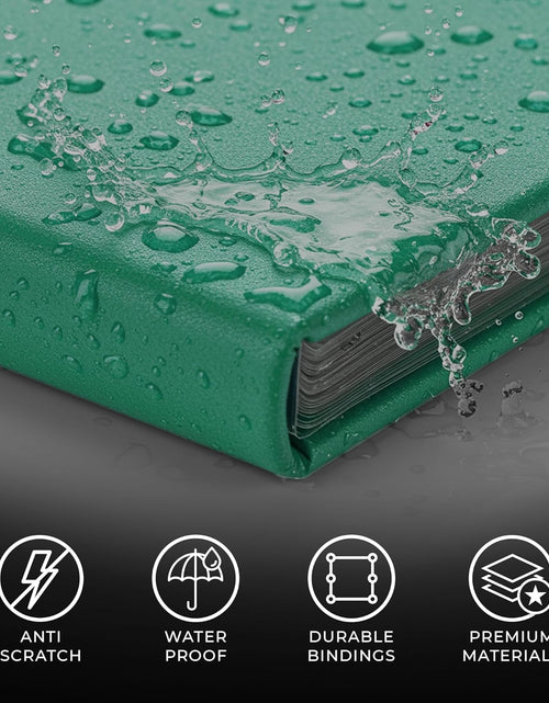 Load image into Gallery viewer, Trading Card Pro-Folio, 9-Pocket Side-Loading Pages, Holds 360 Cards, Dark Green
