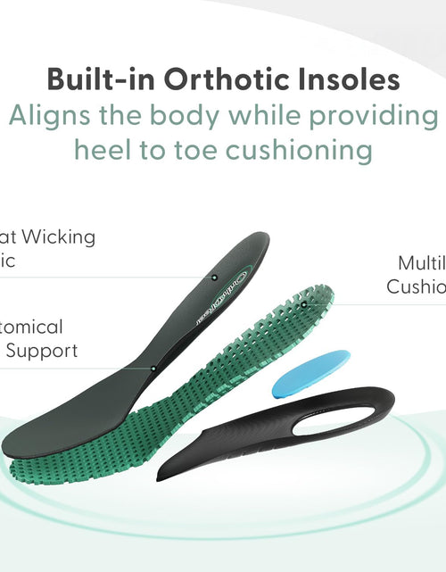 Load image into Gallery viewer, Innovative Orthopedic Slippers for Men - Ideal for Plantar Fasciitis, Foot &amp; Heel Pain Relief. Arch Support Slippers, Cushioning Ergonomic Sole &amp; Extended Widths - Asheville
