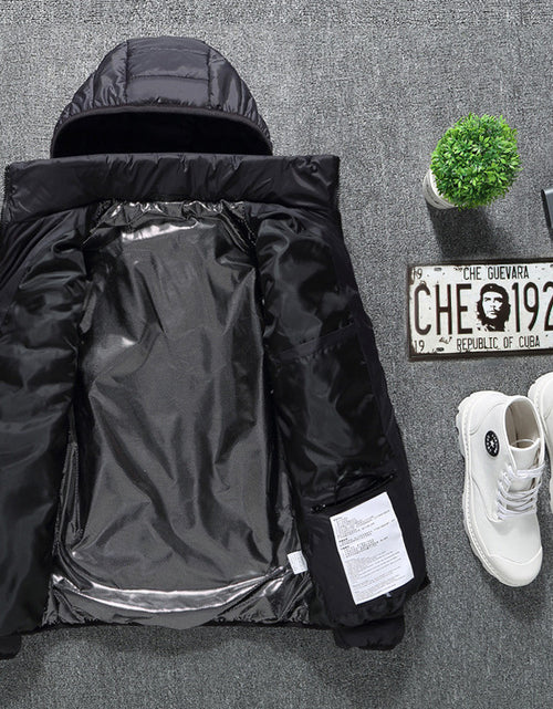 Load image into Gallery viewer, Winter Heated Jacket USB Electric Cotton Coat Zip-up Heater Thermal Clothing Heating Vest For Men
