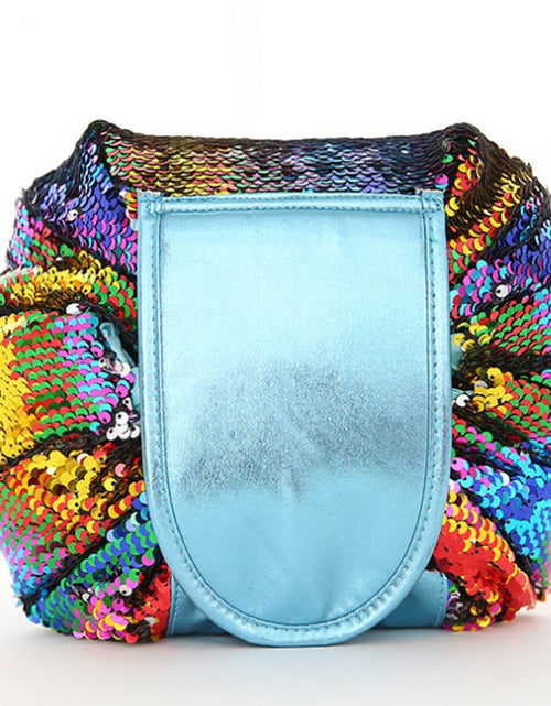 Load image into Gallery viewer, Animal Printing Large Capacity Drawstring Lazy Cosmetic Storage Bag
