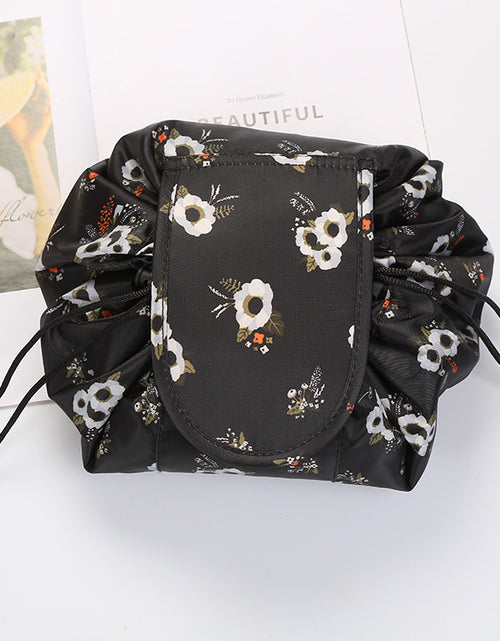 Load image into Gallery viewer, Animal Printing Large Capacity Drawstring Lazy Cosmetic Storage Bag
