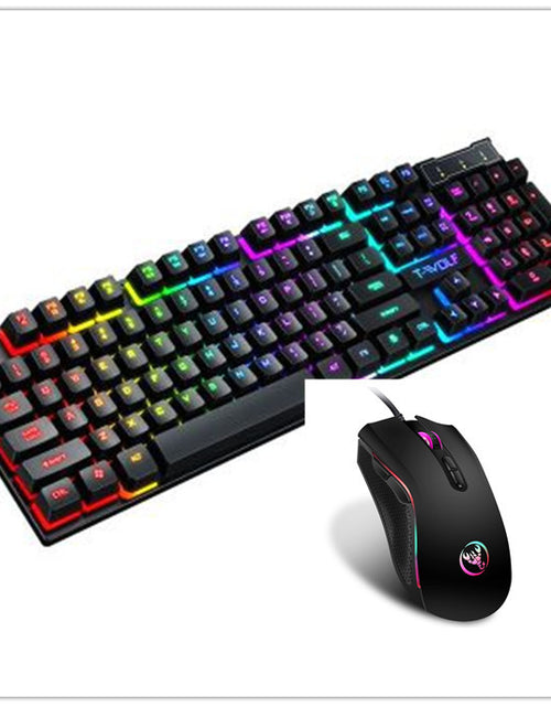 Load image into Gallery viewer, Gaming Usb Luminous Wired Keyboard Floating Manipulator
