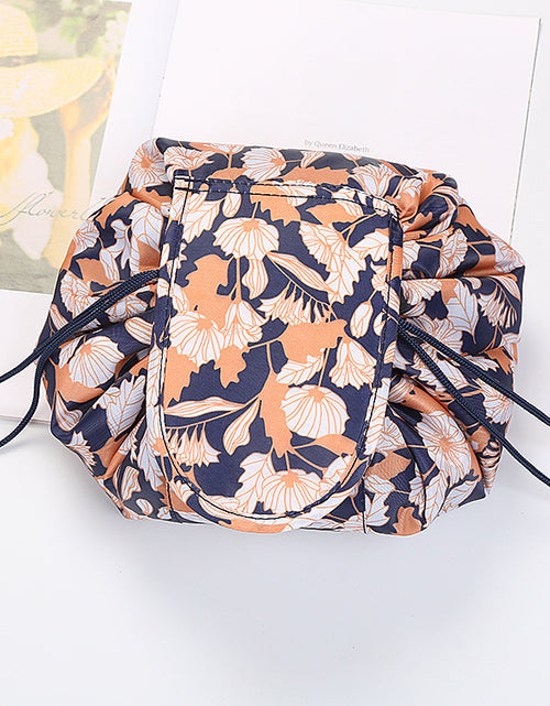 Load image into Gallery viewer, Animal Printing Large Capacity Drawstring Lazy Cosmetic Storage Bag
