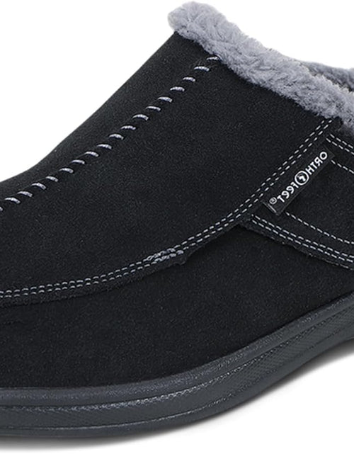 Load image into Gallery viewer, Innovative Orthopedic Slippers for Men - Ideal for Plantar Fasciitis, Foot &amp; Heel Pain Relief. Arch Support Slippers, Cushioning Ergonomic Sole &amp; Extended Widths - Asheville
