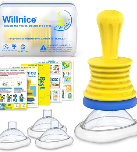 Portable Home & Travel Rescue Kit – Essential Safety for All Ages, Includes Choke Reliever, HSA/FSA Eligibl