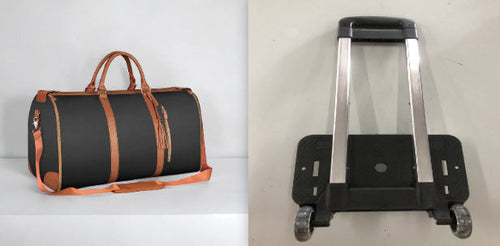 Large Capacity Travel Duffle Bag Women's Handbag Folding Suit Bag