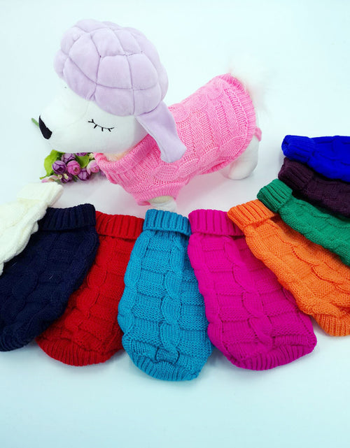 Load image into Gallery viewer, Milk Sweater Teddy Pet Clothing Dog Clothes
