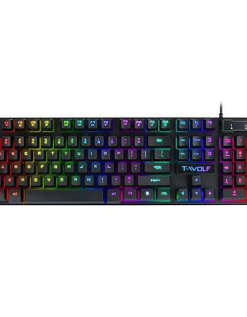 Load image into Gallery viewer, Gaming Usb Luminous Wired Keyboard Floating Manipulator
