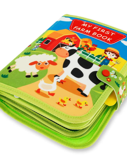 Load image into Gallery viewer, Soft Baby Felt Books Educational Sensory Toy for Toddlers Soft Activity Busy Book Felt Cloth Animals Sensory Quiet Books
