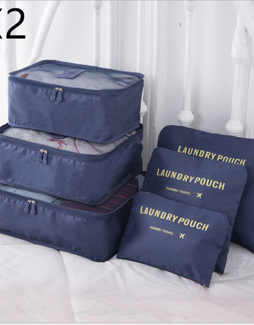 Load image into Gallery viewer, 6 PCS Travel Storage Bag Set for Clothes Tidy Organizer
