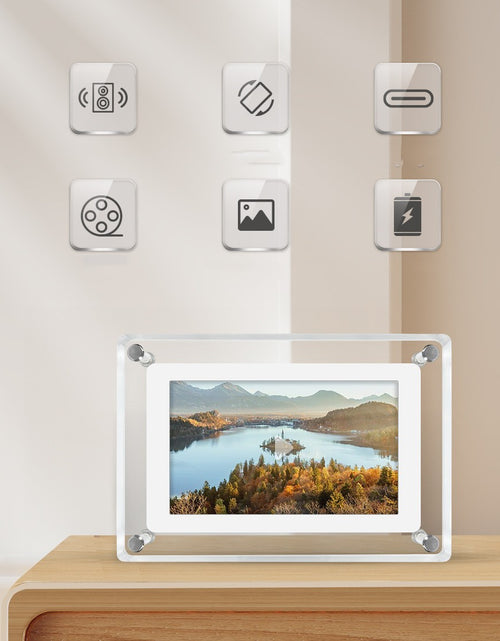 Load image into Gallery viewer, 5-inch Acrylic Digital Photo Frame Decoration

