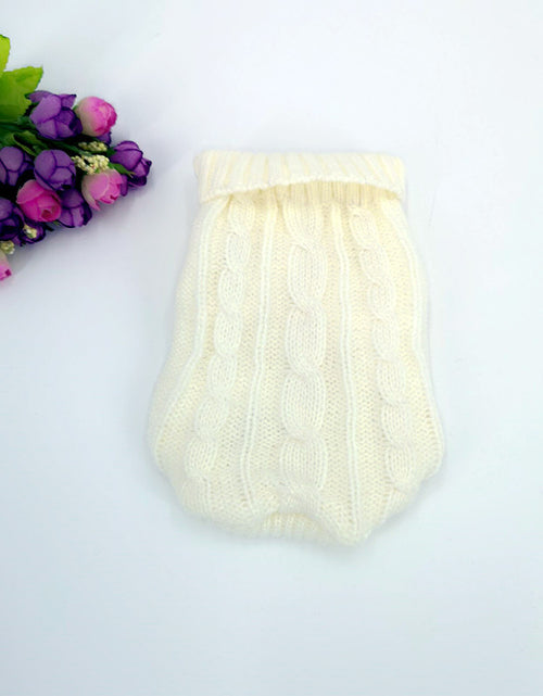 Load image into Gallery viewer, Milk Sweater Teddy Pet Clothing Dog Clothes
