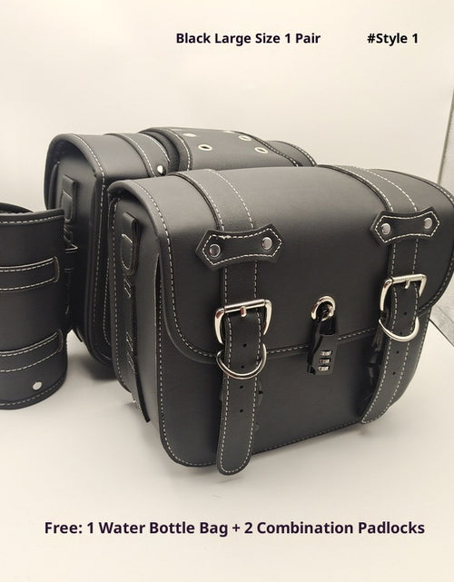 Load image into Gallery viewer, Knight Bag Motorcycle Side Bag Modification Side Bag Side Box
