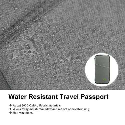 Load image into Gallery viewer, Travel Passport Wallet 12Cells Ticket ID Credit Card Holder Water Repellent Documents Phone Organizer
