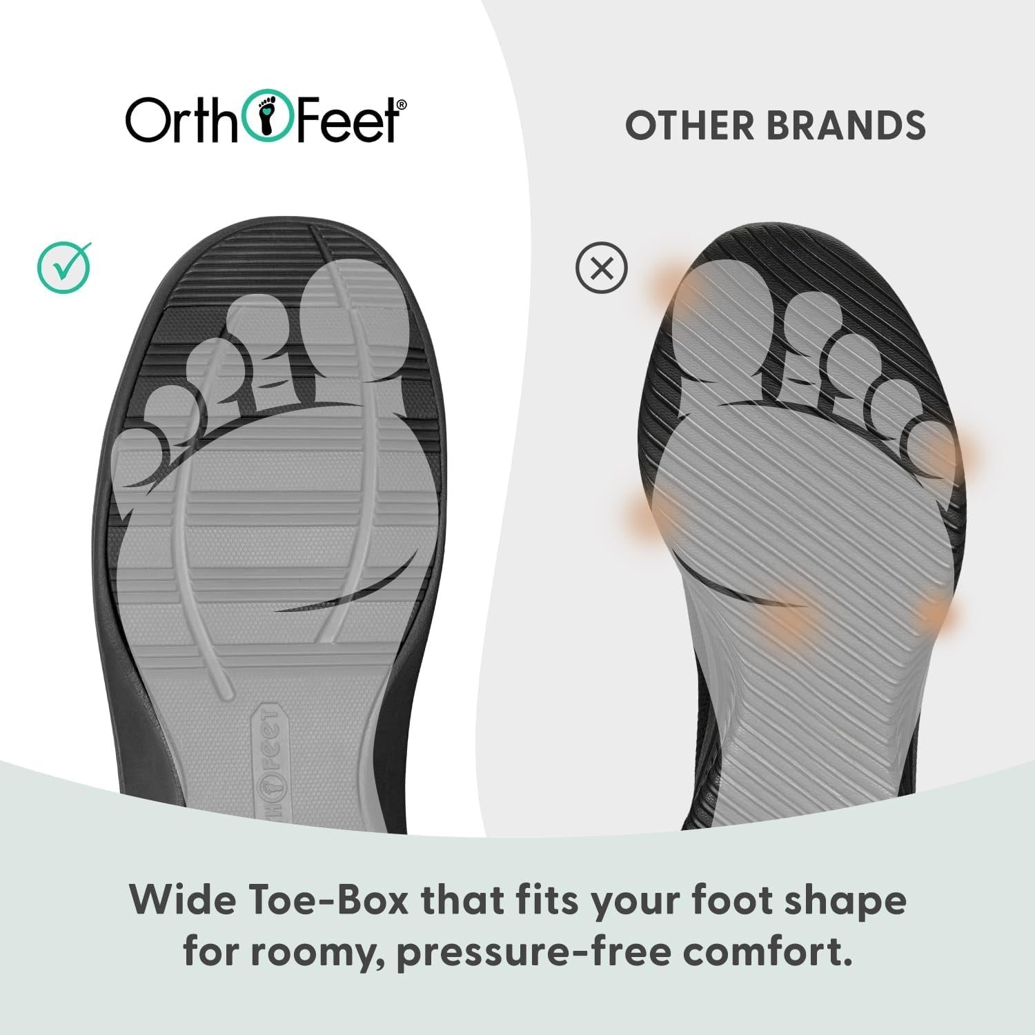 Innovative Orthopedic Slippers for Men - Ideal for Plantar Fasciitis, Foot &amp; Heel Pain Relief. Arch Support Slippers, Cushioning Ergonomic Sole &amp; Extended Widths - Asheville