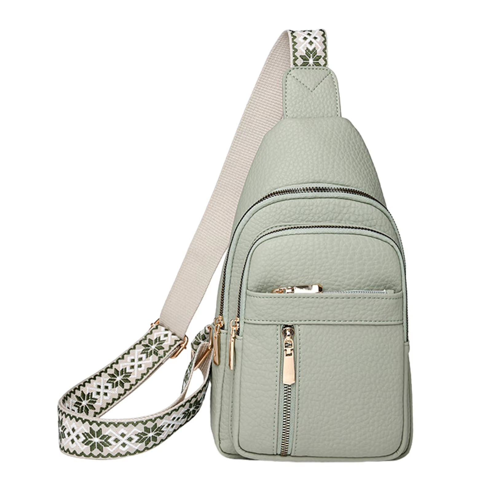 UrbanChic Crossbody – Waterproof PU Leather Chest &amp; Shoulder Bag for Women on the Go