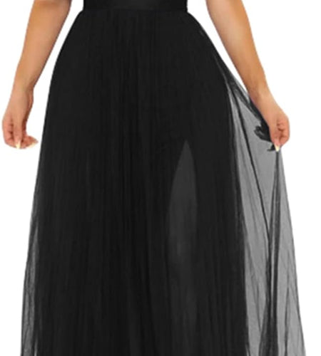 Women'S Sexy Deep V Neck Split Cocktail Party Formal Bridesmaid Maxi Dress