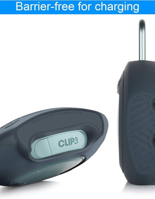 Load image into Gallery viewer, Protective Silicone Stand up Carrying Case for JBL Clip 3 Waterproof Portable Bluetooth Speaker(Blue)
