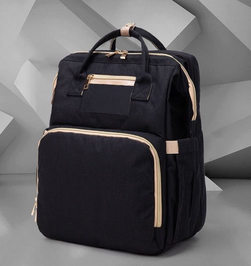 Load image into Gallery viewer, USB Charging Version Mommy Bed Backpack Folding Large Capacity Multi-function
