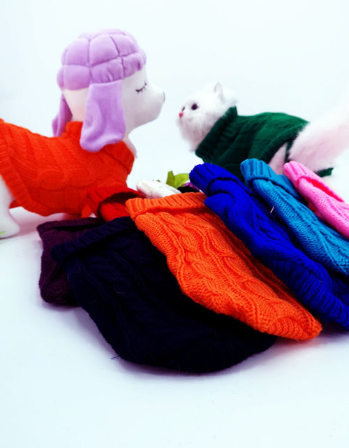 Load image into Gallery viewer, Milk Sweater Teddy Pet Clothing Dog Clothes
