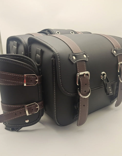 Load image into Gallery viewer, Knight Bag Motorcycle Side Bag Modification Side Bag Side Box
