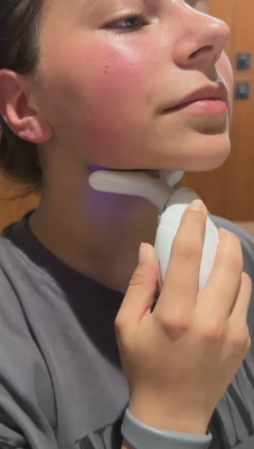 Load image into Gallery viewer, Neck &amp; Face Lifting LED Therapy Device

