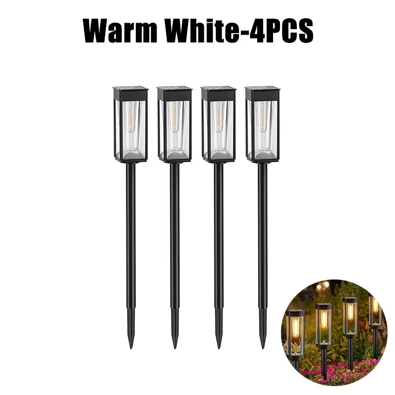 GlowPath Solar Lights – Waterproof LED Outdoor Lighting for Garden, Yard, Patio &amp; Walkways