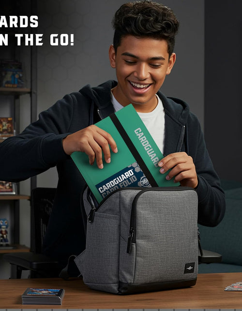 Load image into Gallery viewer, Trading Card Pro-Folio, 9-Pocket Side-Loading Pages, Holds 360 Cards, Dark Green
