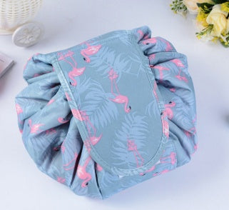 Load image into Gallery viewer, Animal Printing Large Capacity Drawstring Lazy Cosmetic Storage Bag

