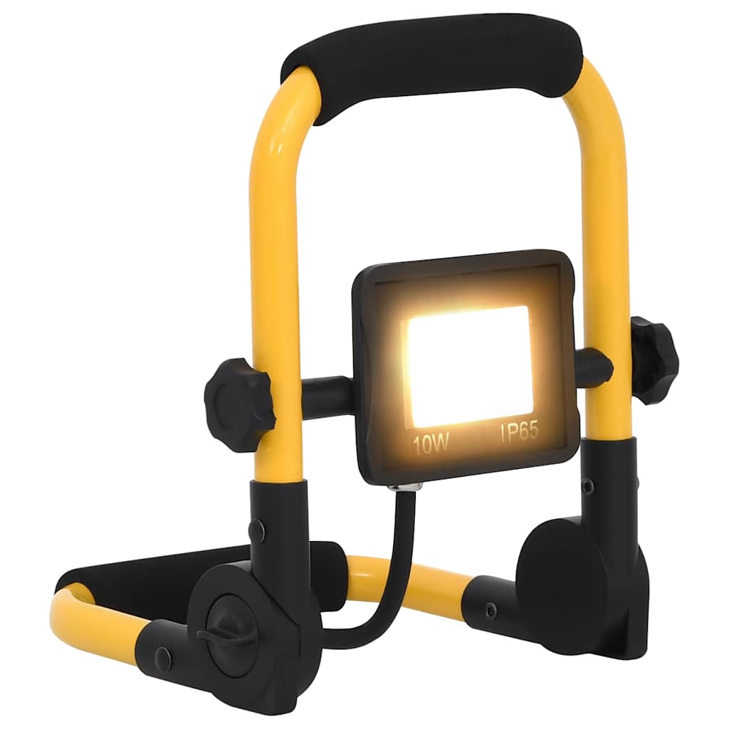 LED floodlight with handle 10 W   LED floodlight