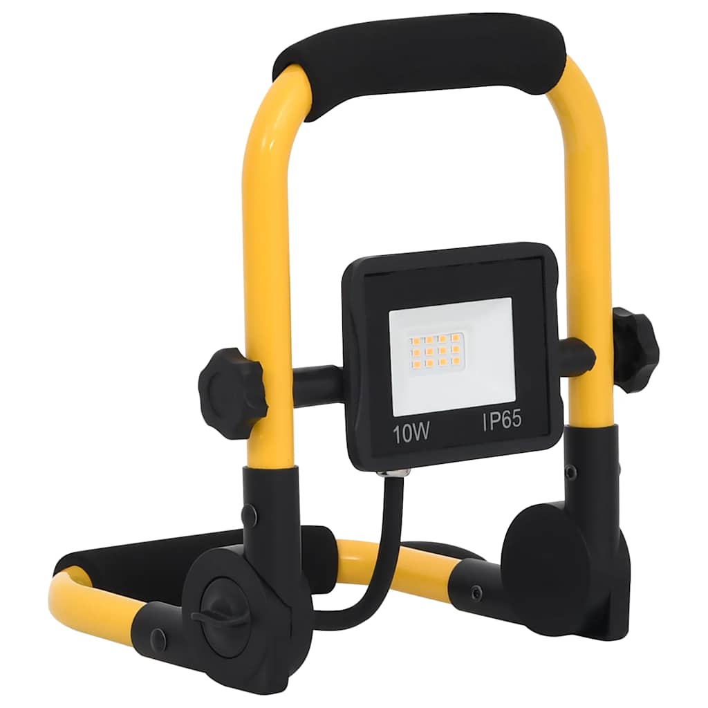 LED floodlight with handle 10 W   LED floodlight