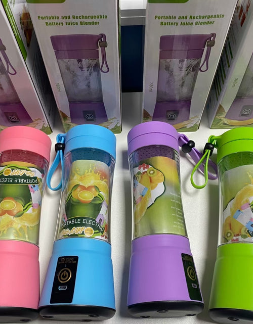 Load image into Gallery viewer, Portable Blender With USB Rechargeable Mini Kitchen Fruit Juice Mixer Home Simple Portable Electric Mini Juicer
