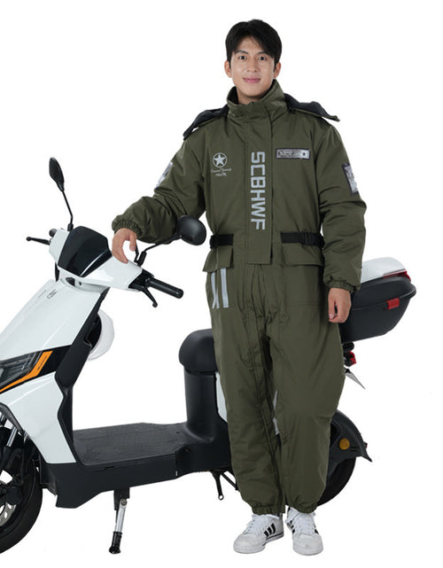 Load image into Gallery viewer, Winter Outdoors Cold-proof Cycling One-piece Work Clothes
