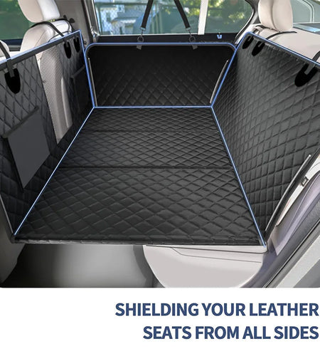 New Design Large Pet Back Seat Extender Car Backseat Protector Hammock Dog Car Seat Cover Hard Bottom for Travel