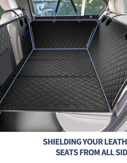 Load image into Gallery viewer, New Design Large Pet Back Seat Extender Car Backseat Protector Hammock Dog Car Seat Cover Hard Bottom for Travel
