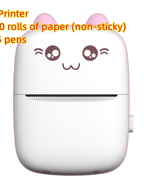 Load image into Gallery viewer, Mini Printer Portable Mini Bluetooth WiFi New Wrong Printer Mobile Phone Photo Title Note Hot Print Pocket Student Error Label Printer
