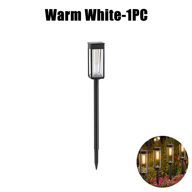 GlowPath Solar Lights – Waterproof LED Outdoor Lighting for Garden, Yard, Patio &amp; Walkways