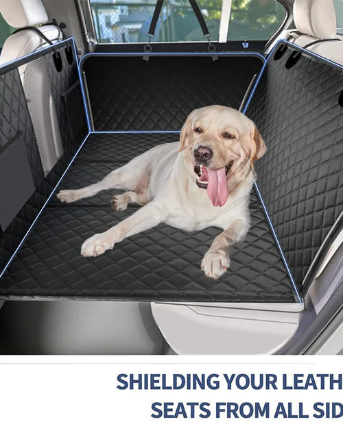 Load image into Gallery viewer, New Design Large Pet Back Seat Extender Car Backseat Protector Hammock Dog Car Seat Cover Hard Bottom for Travel
