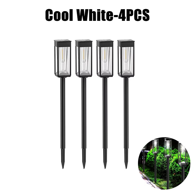GlowPath Solar Lights – Waterproof LED Outdoor Lighting for Garden, Yard, Patio &amp; Walkways