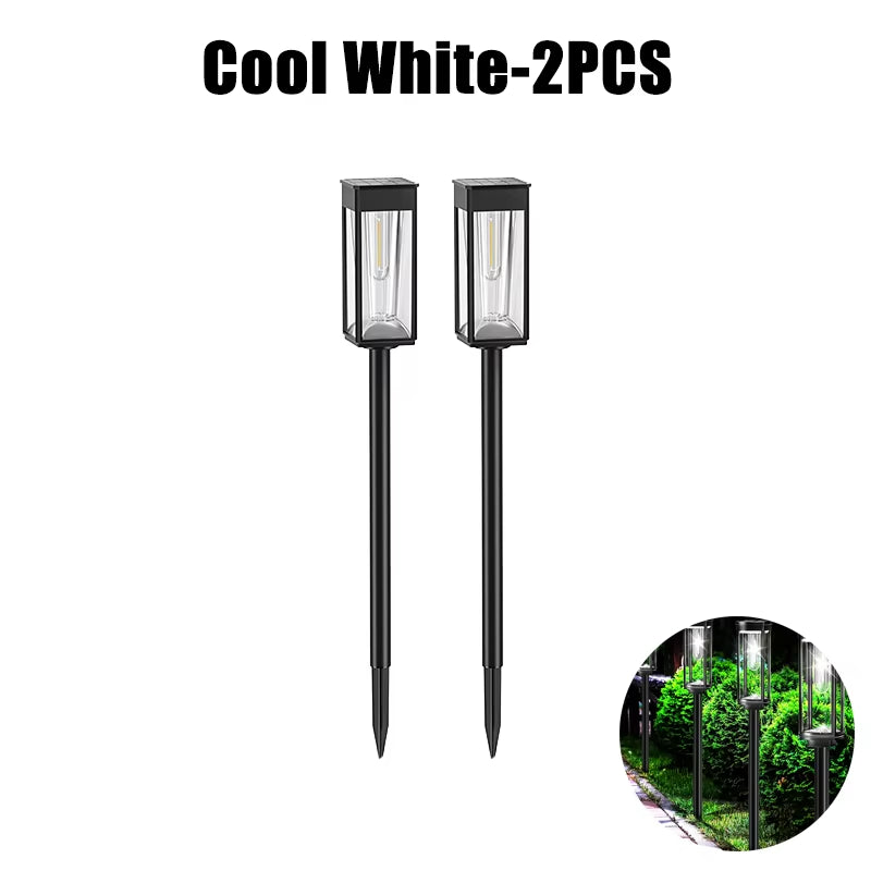 GlowPath Solar Lights – Waterproof LED Outdoor Lighting for Garden, Yard, Patio &amp; Walkways