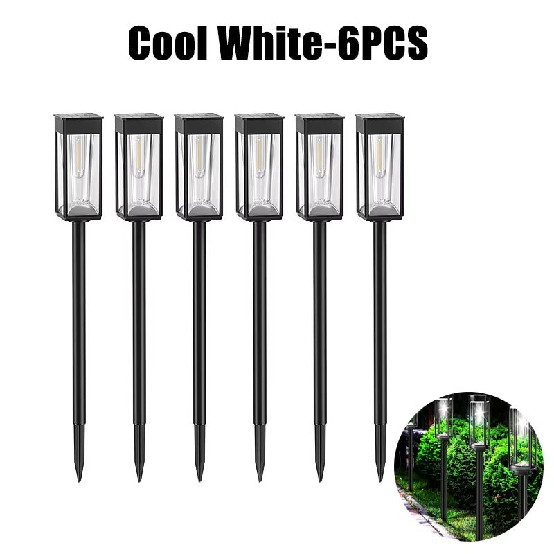 GlowPath Solar Lights – Waterproof LED Outdoor Lighting for Garden, Yard, Patio &amp; Walkways