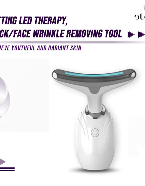 Load image into Gallery viewer, Neck &amp; Face Lifting LED Therapy Device
