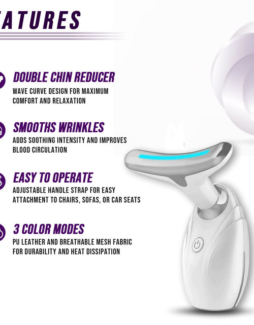 Load image into Gallery viewer, Neck &amp; Face Lifting LED Therapy Device
