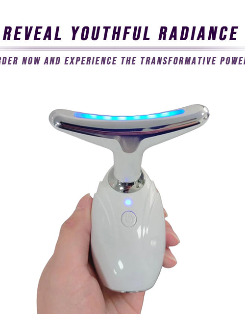 Load image into Gallery viewer, Neck &amp; Face Lifting LED Therapy Device

