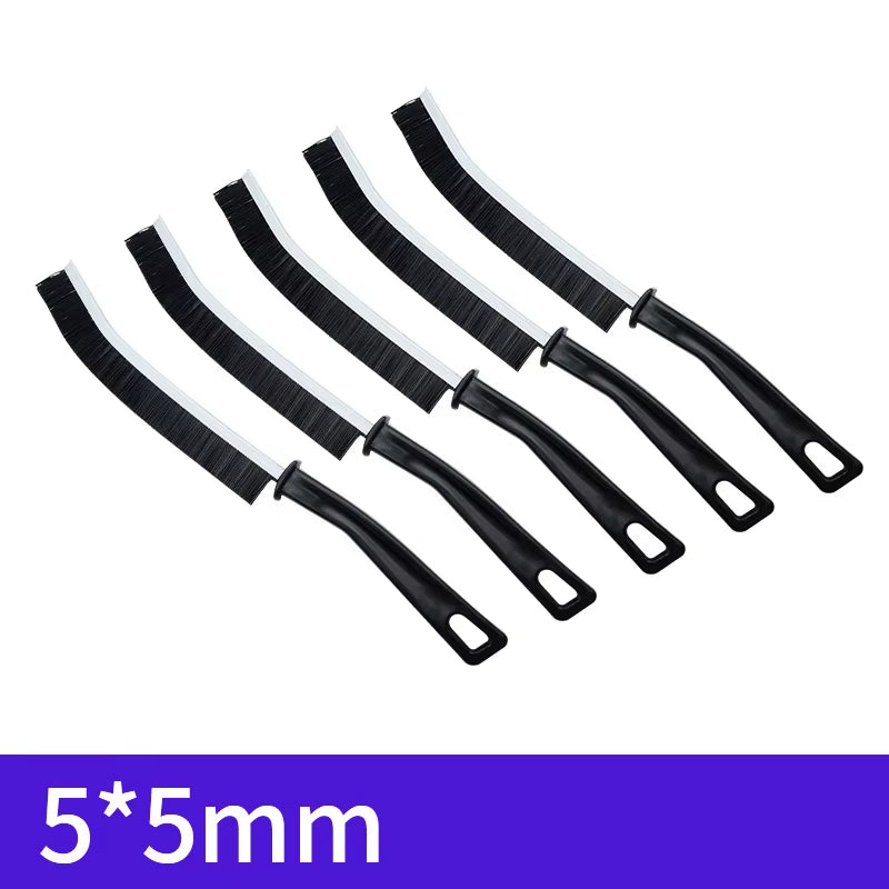 DeepClean™ Precision Crevice Brush Set – For Car, Kitchen, Tile Grout &amp; Tight Spaces (1–5pcs)