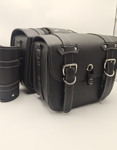 Load image into Gallery viewer, Knight Bag Motorcycle Side Bag Modification Side Bag Side Box
