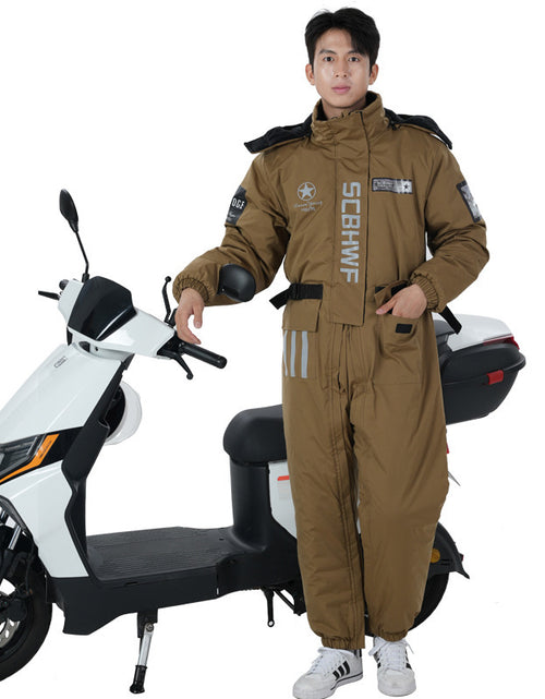 Load image into Gallery viewer, Winter Outdoors Cold-proof Cycling One-piece Work Clothes
