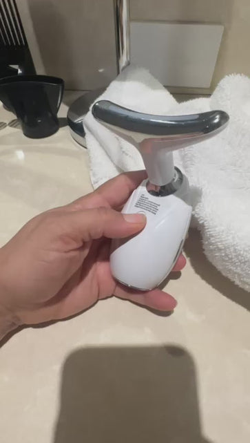 Load image into Gallery viewer, Neck &amp; Face Lifting LED Therapy Device
