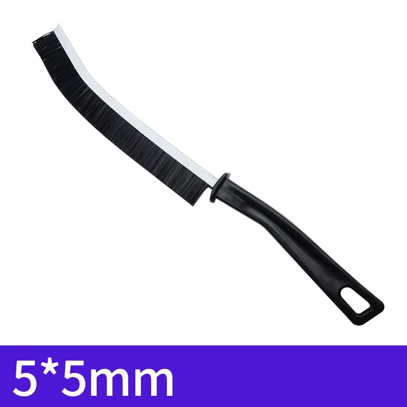 DeepClean™ Precision Crevice Brush Set – For Car, Kitchen, Tile Grout & Tight Spaces (1–5pcs)