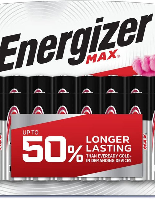 Load image into Gallery viewer, AA Batteries, Max Double a Battery Alkaline, 24 Count
